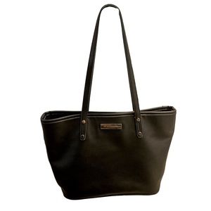Nine West Black Faux Leather Purse with Change Purse